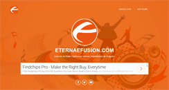 Desktop Screenshot of eternaefusion.com